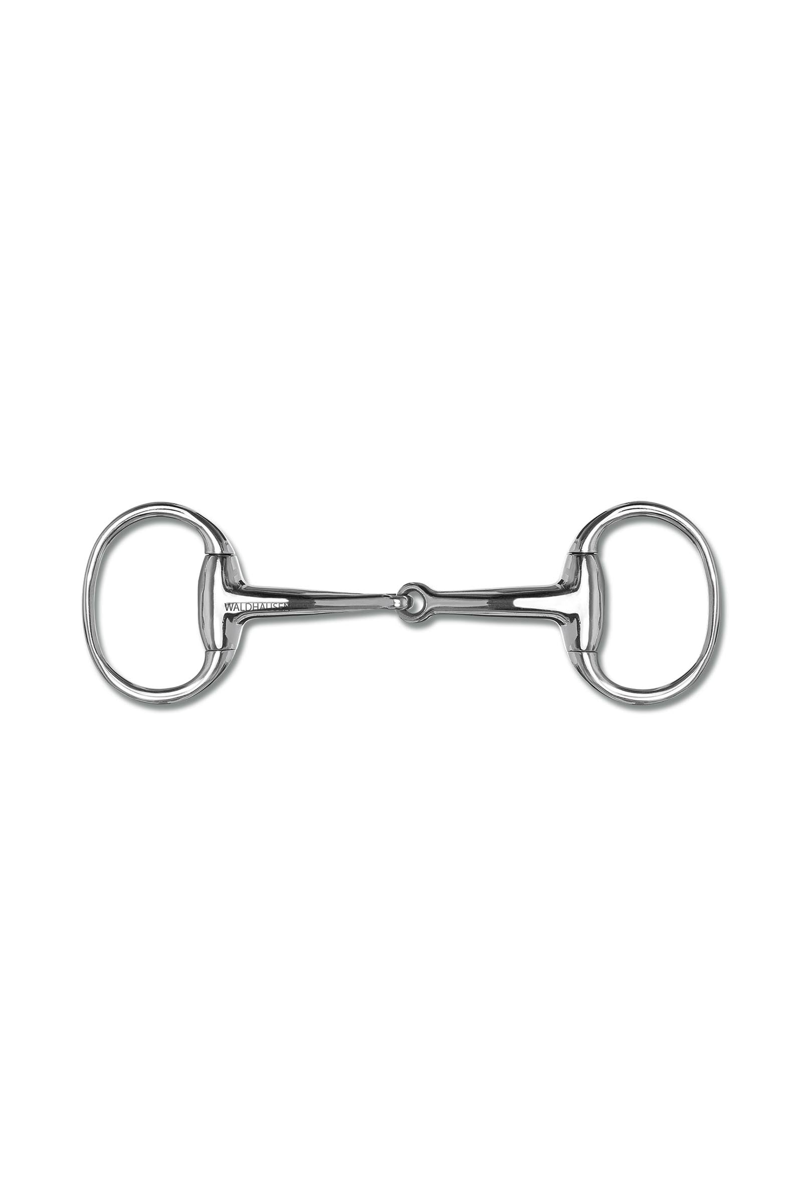Waldhausen Olivové udidlo SS plné, jednoduše lomené, 16 mm Horse Bits