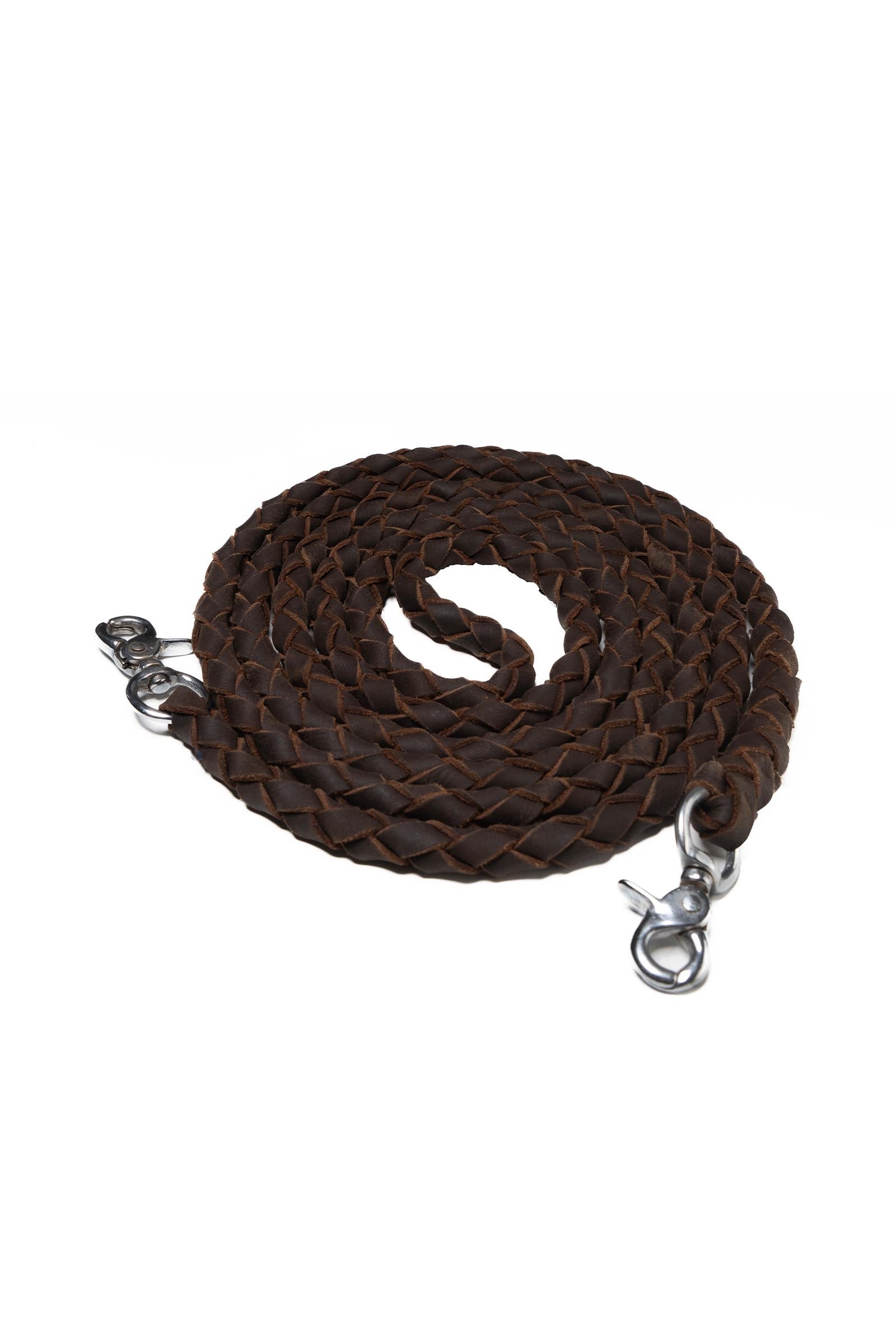 F.R.A. Freedom Riding Articles Kožené otěže Jack kulatě pletené Bridles & Reins