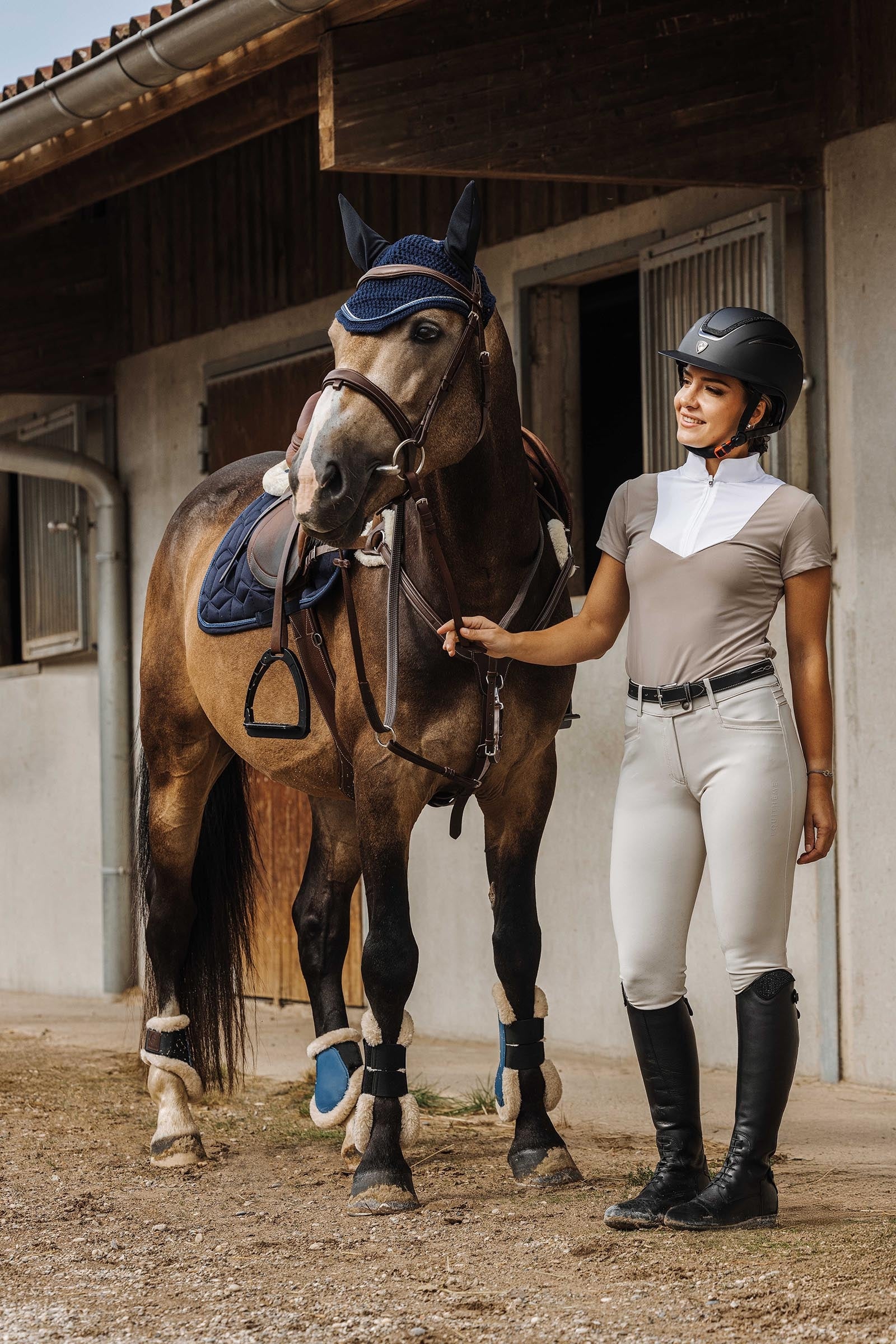 Equi Theme EQUITHÈME Tokyo Women´s Show Polo Shirt Women’s Riding Clothing