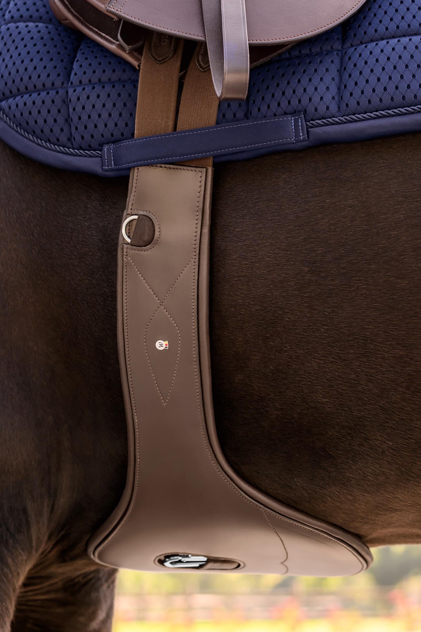 Waldhausen Leather Girth With Stud Guard Saddles, Girths & Stirrups