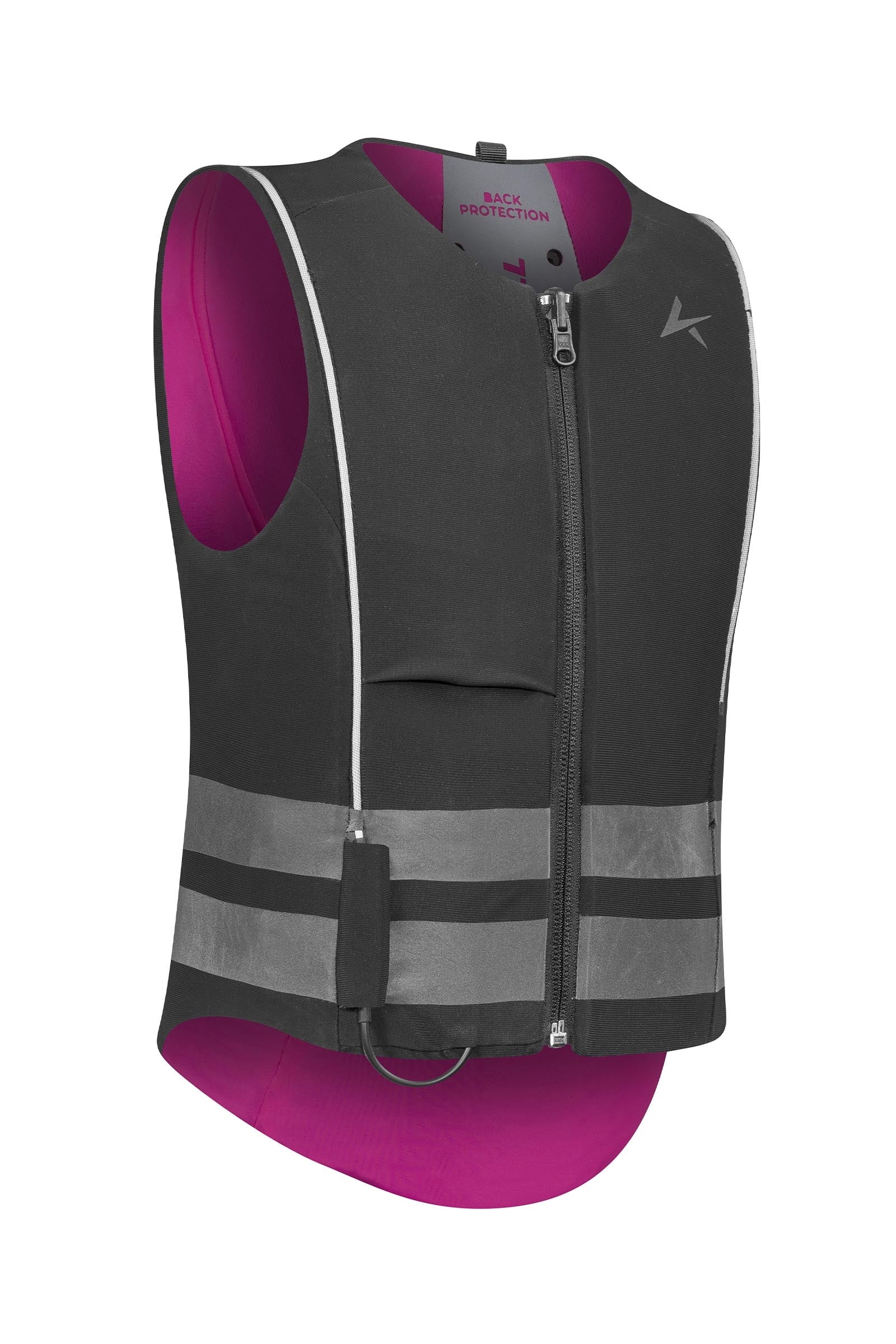 Komperdell vysoce viditelná oboustranná dětská balistická vesta s chráničem zad Safety Equipment