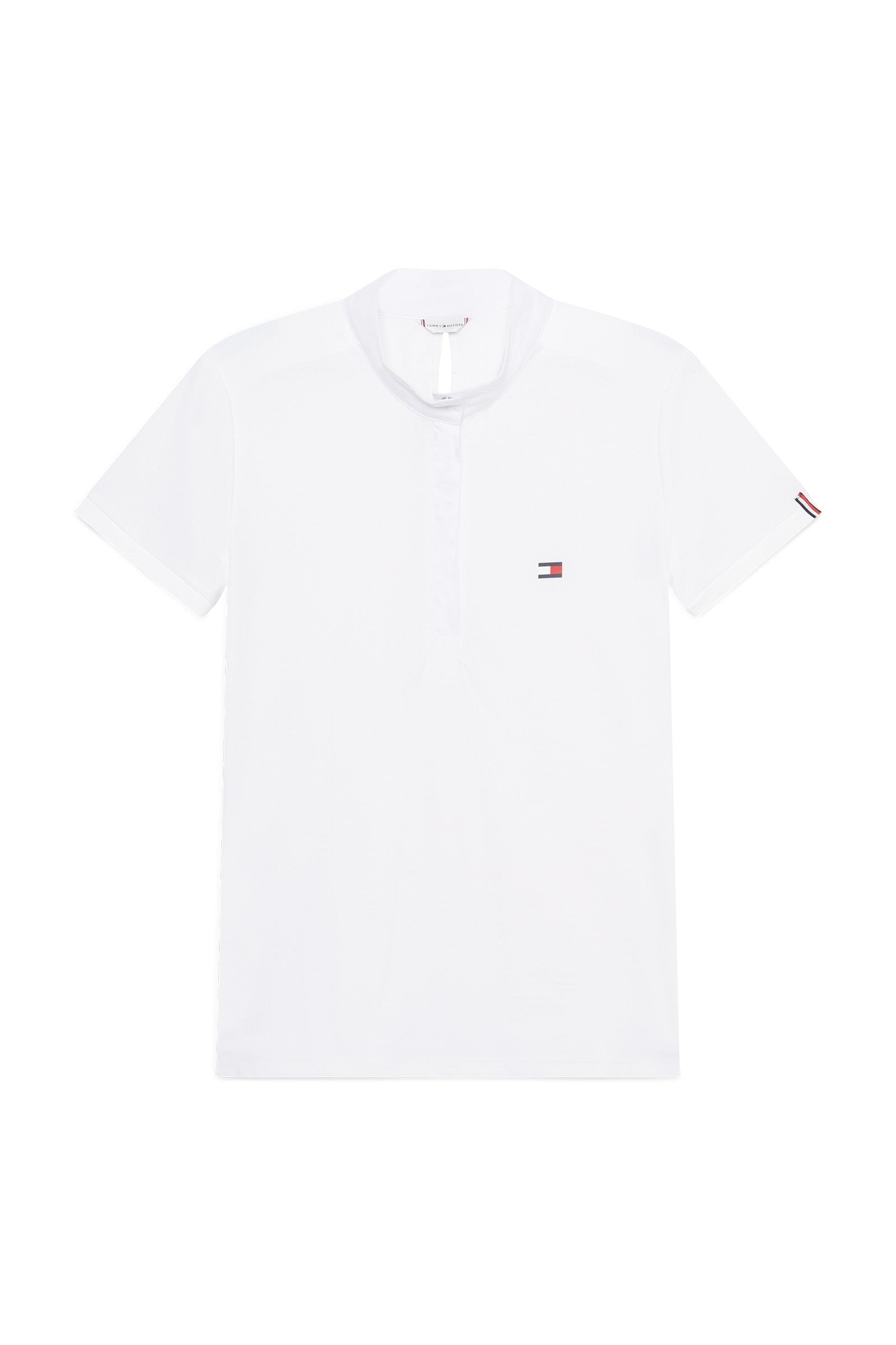 Tommy Hilfiger Equestrian Chelsea chlazené polo tričko s krátkým rukávem a logem Women’s Riding Clothing