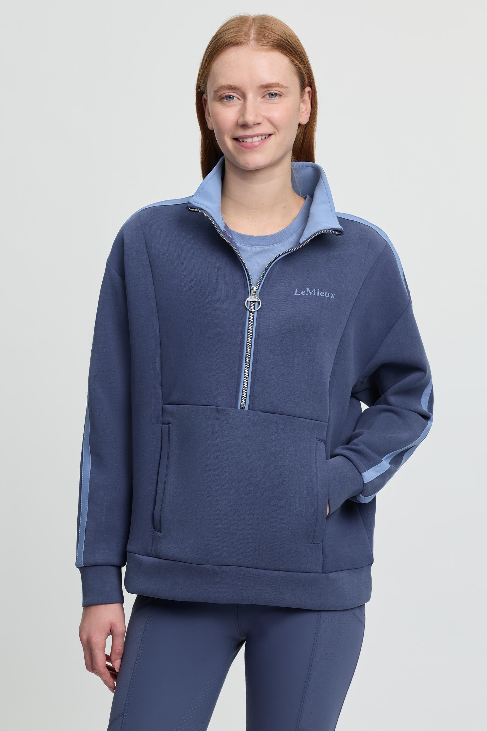 LeMieux Connie dámská mikina s polovičním zipem Women’s Riding Clothing