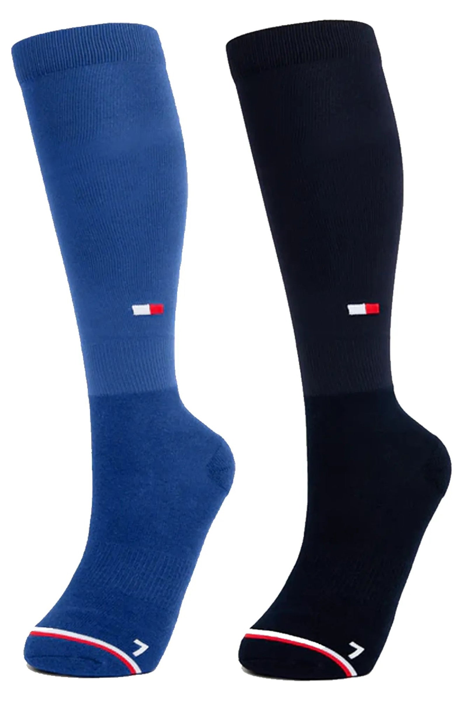 Tommy Hilfiger Equestrian Tommy Hilfiger 2 balení LONDON dlouhé zimní jezdecké ponožky MULTI Socks