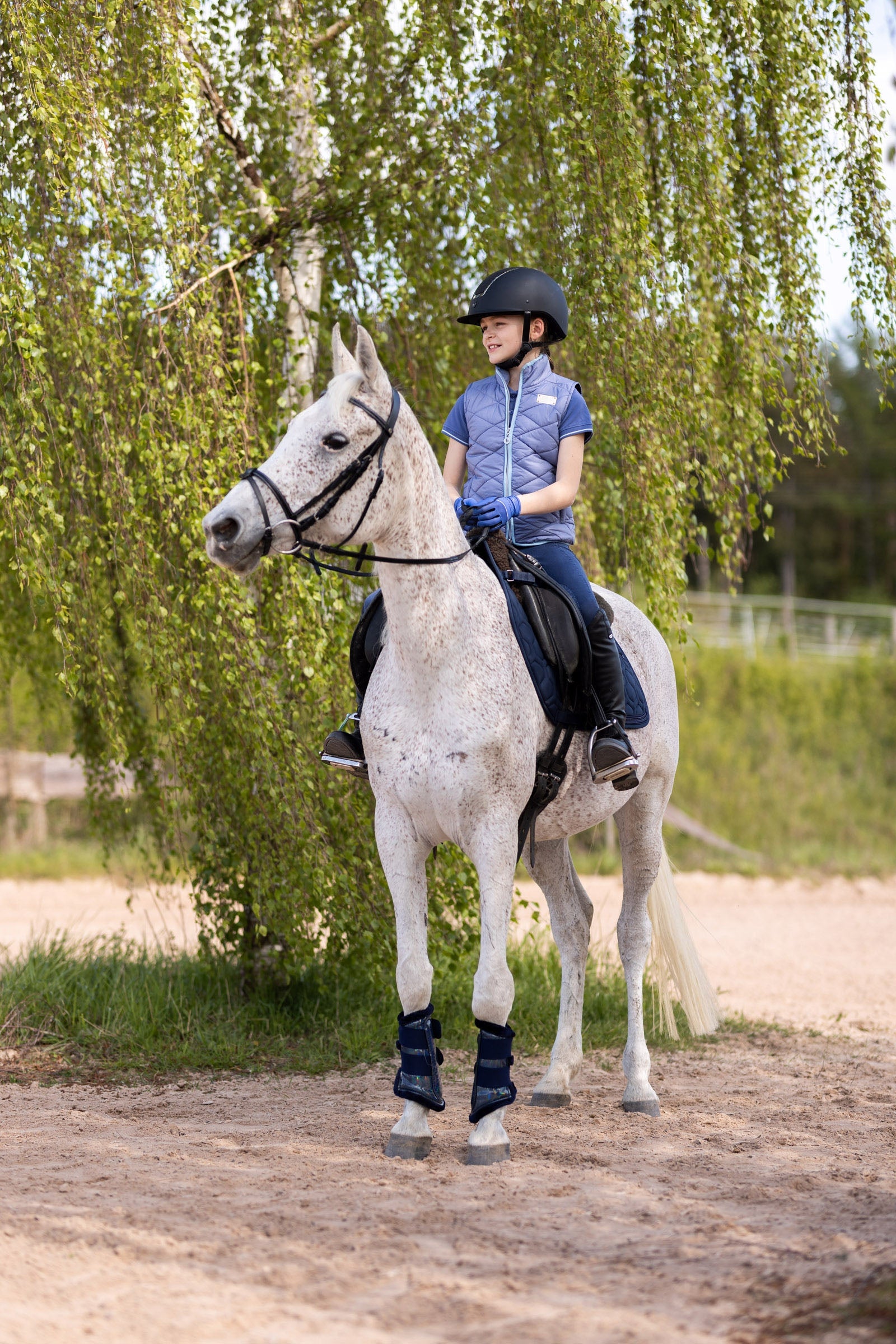 Horze Selina Kids' Riding Vest Kids Apparel