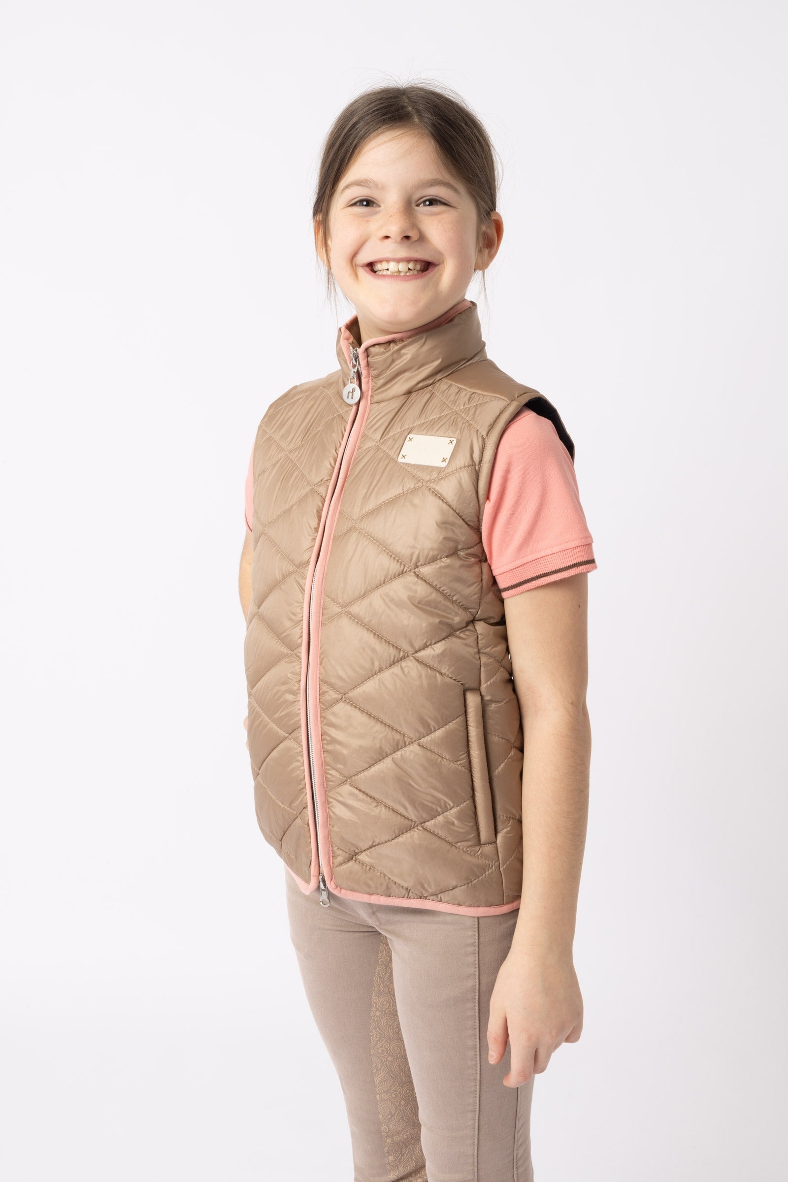 Horze Dětská jezdecká vesta Selina Kids Apparel