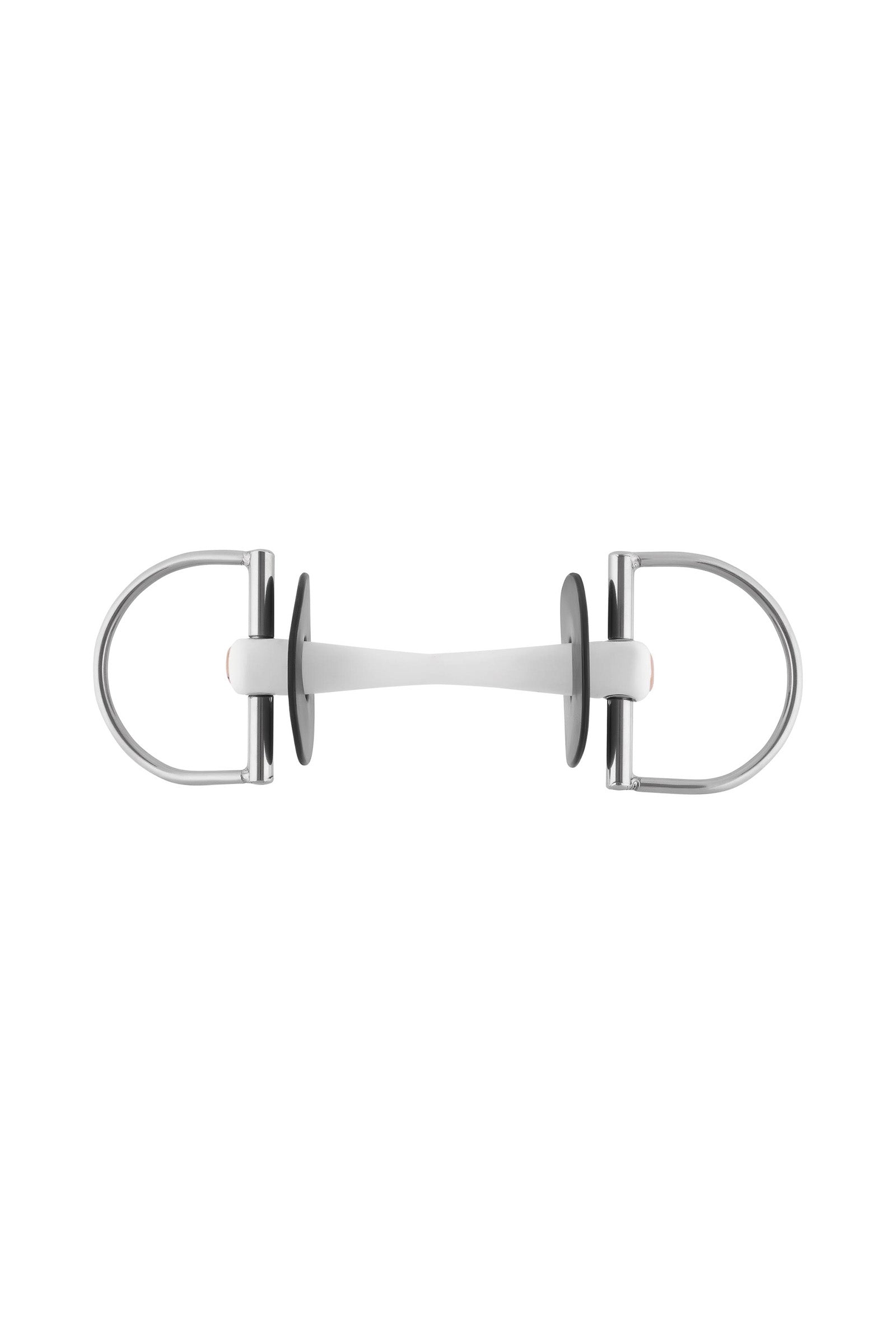 Sprenger Nathe D-kroužkové stihlové udidlo, flexibilní tyč, 20 mm, termoplast Horse Bits