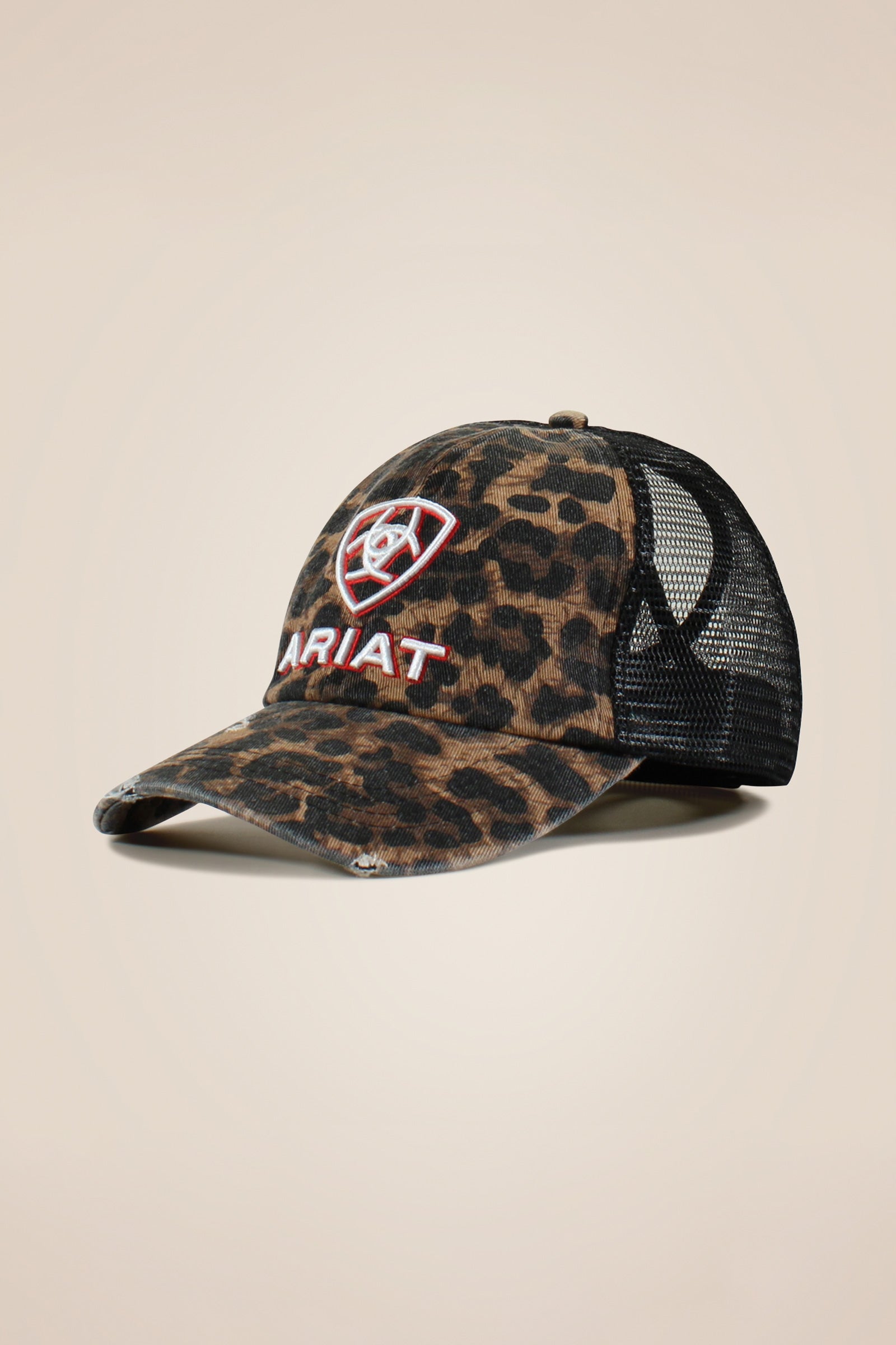 Ariat Embossed Logo Cheetah Print Dámská kšiltovka Accessories