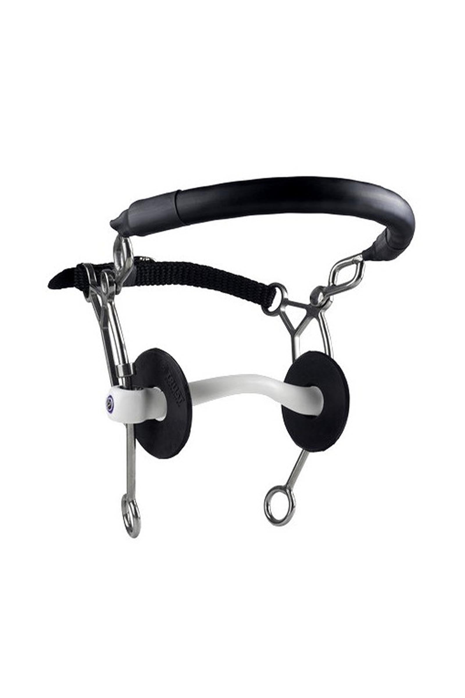 Trust Equestrian Inno Sense Hackamore Combi Long Port Medium-20 Horse Bits