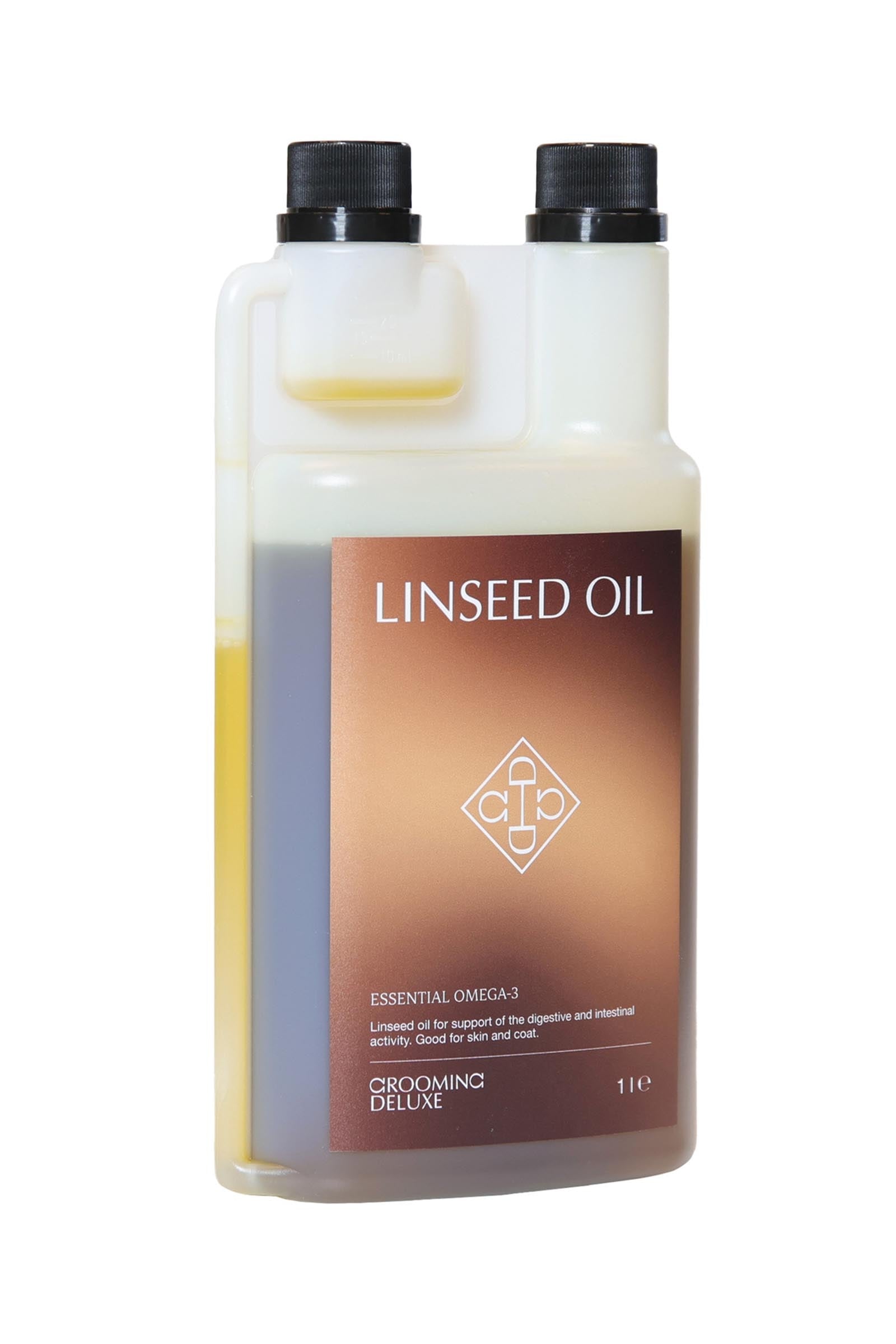 Grooming Deluxe Lněný olej, 1000 ml Horse Feed & Nutrition