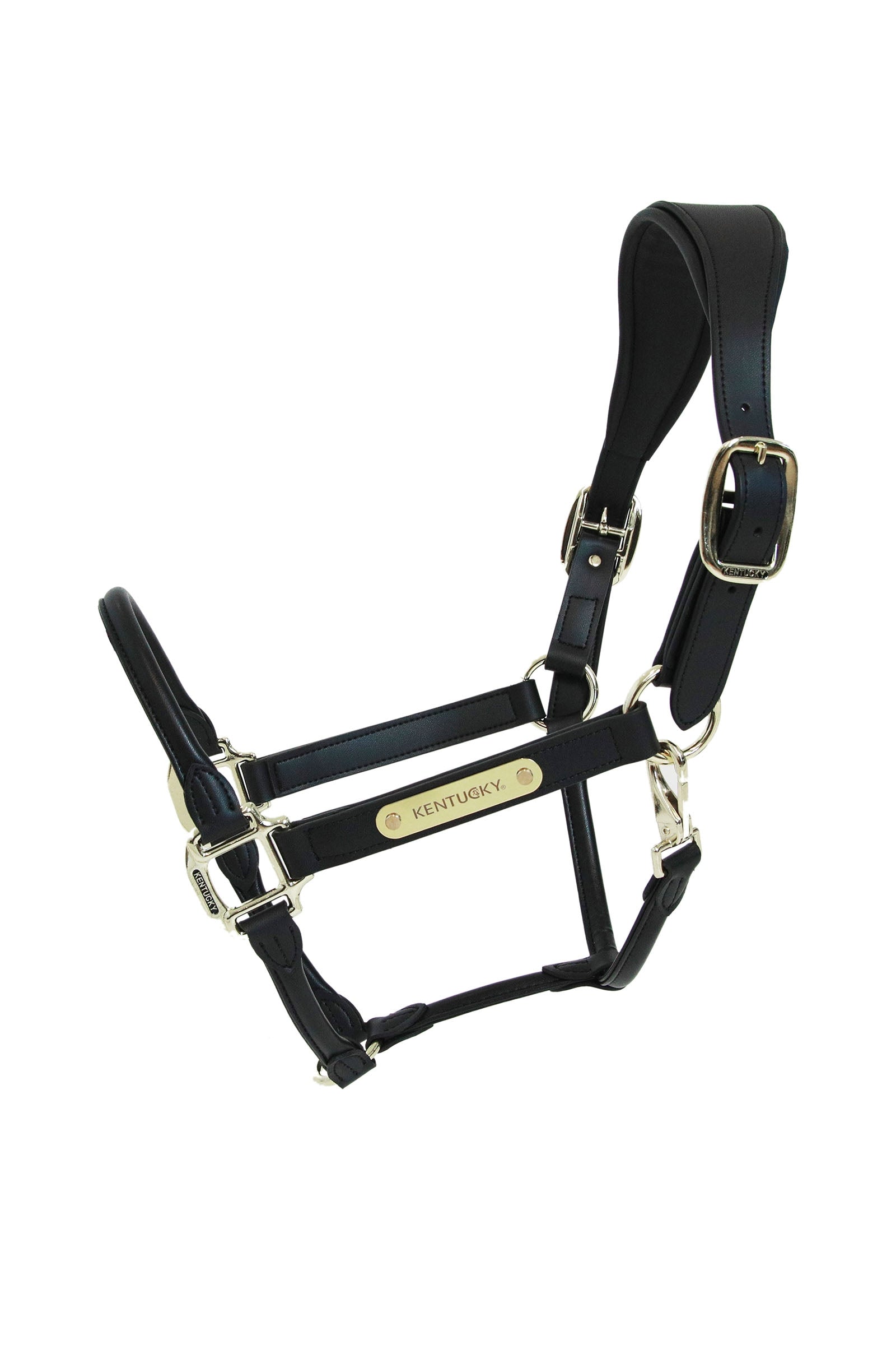 Kentucky Horsewear kožený anatomický ohlávka Halters & Leads