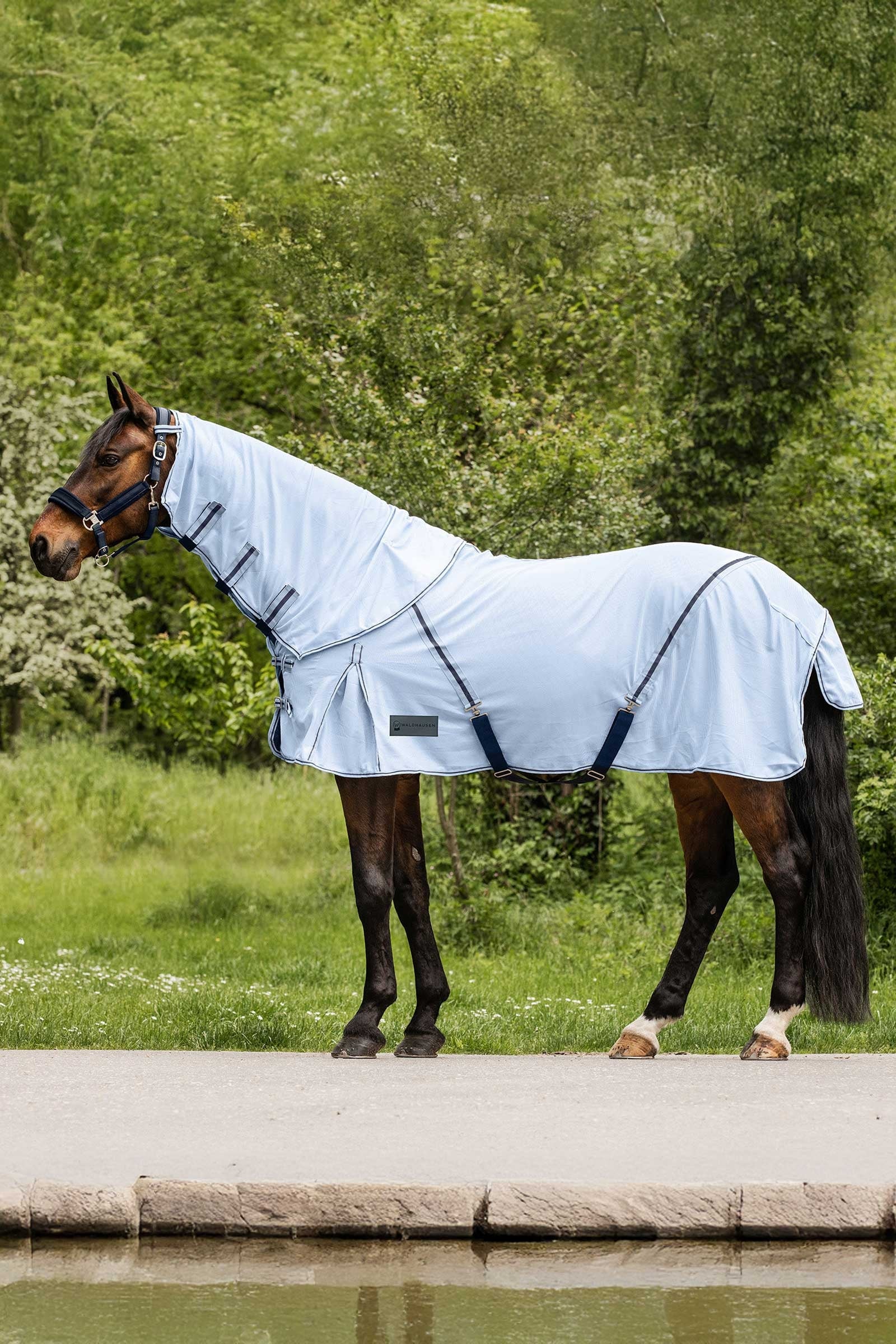 Waldhausen Protect muchová deka s odepínacím krčním dílem Horse Rugs