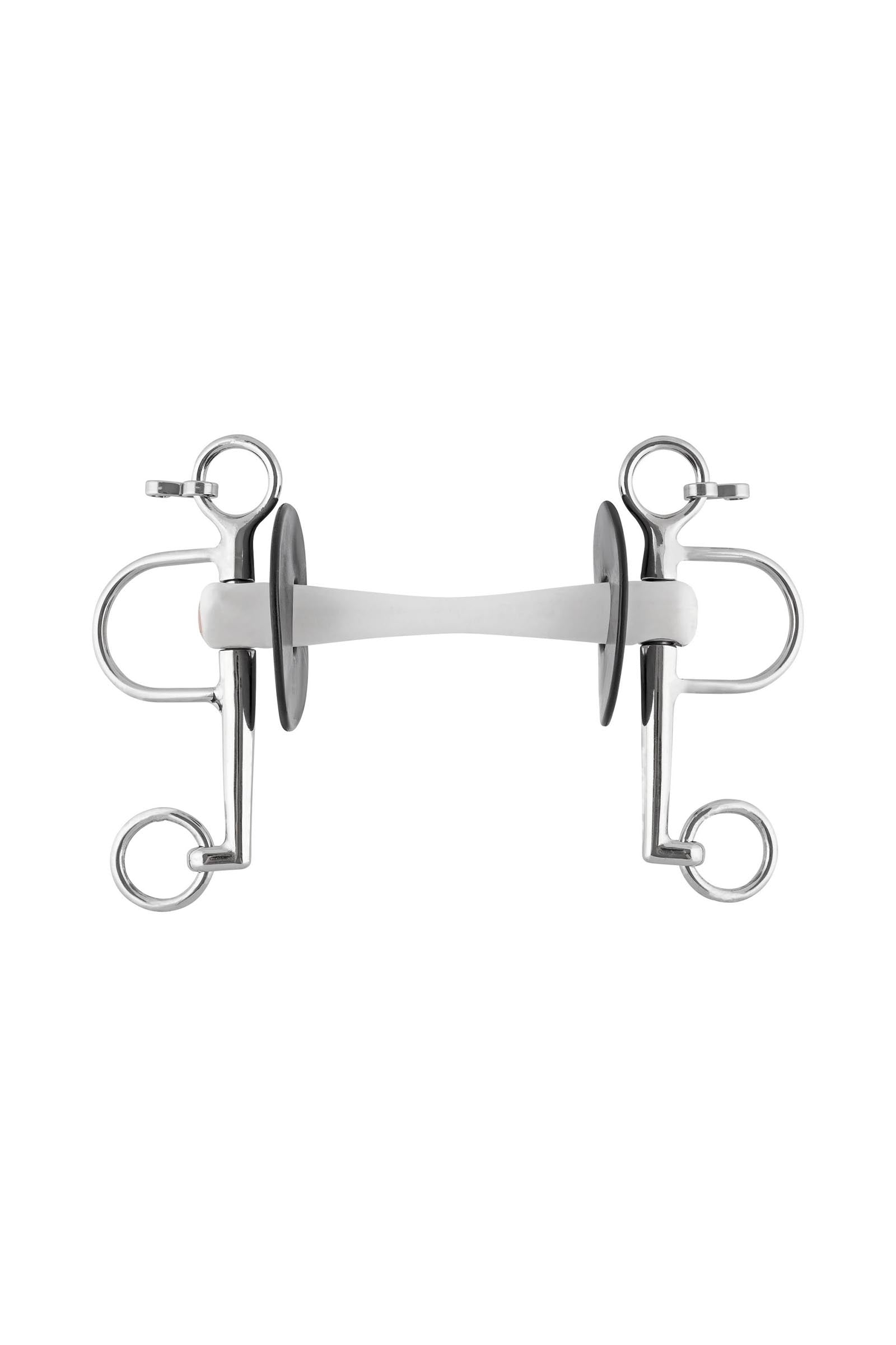 Sprenger Nathe pelham, flexibilní tyč, 20 mm, krátké páky, termoplast Horse Bits
