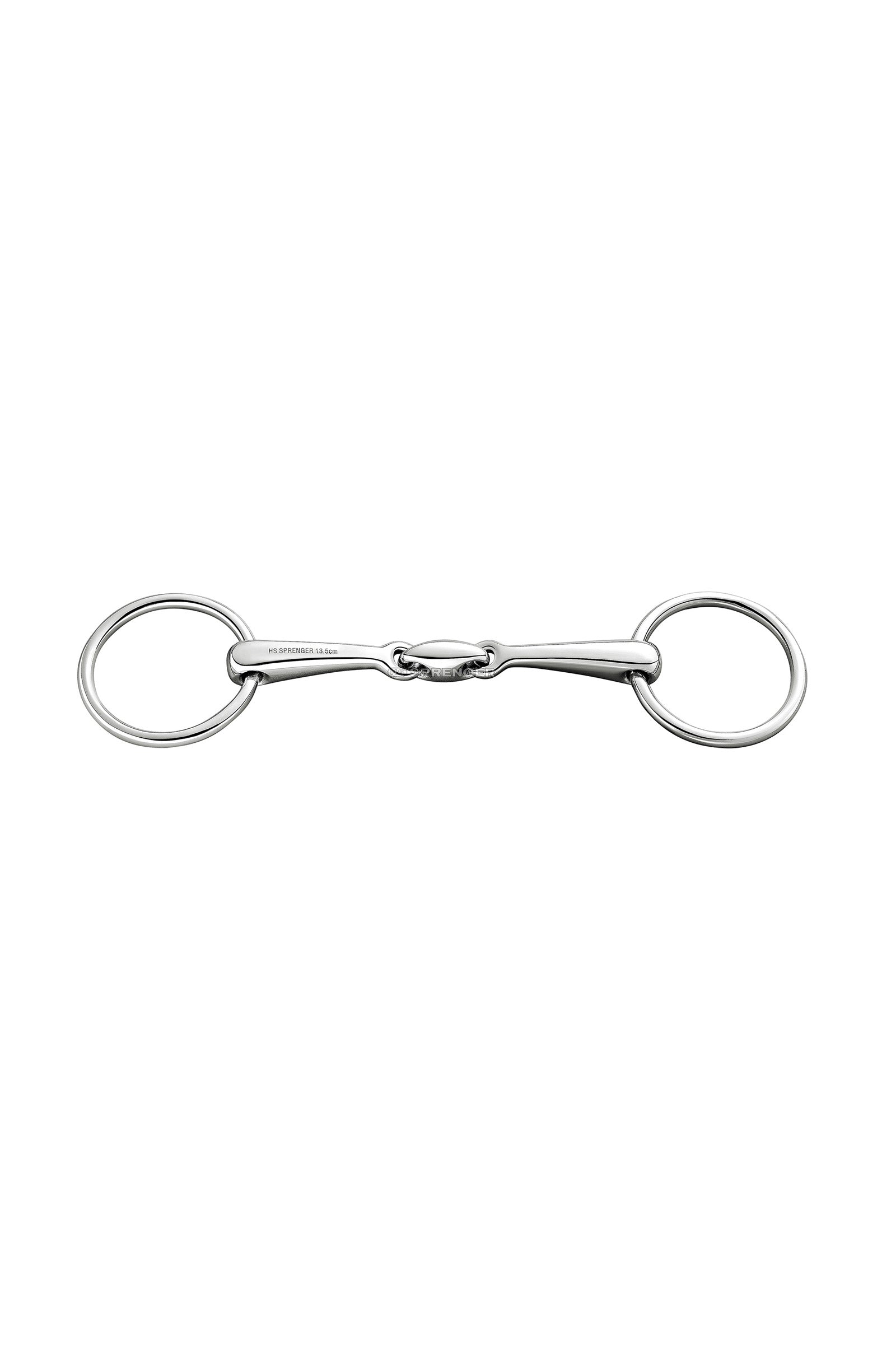 Sprenger Stihlové udidlo, dvakrát lomené, 14 mm, nerezová ocel Horse Bits