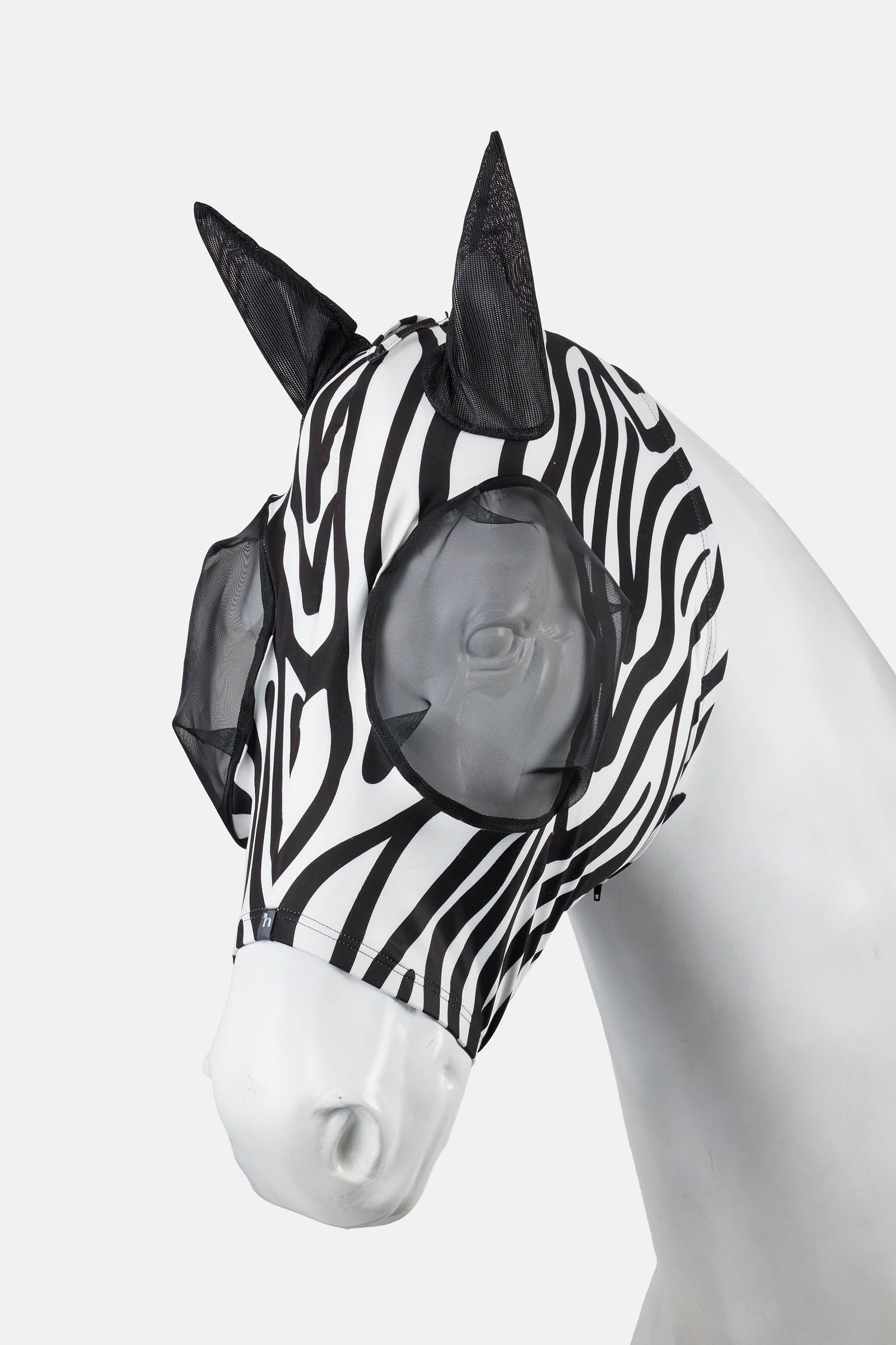Horze Elastic maska proti hmyzu se zipem Antifly Protection for Horses