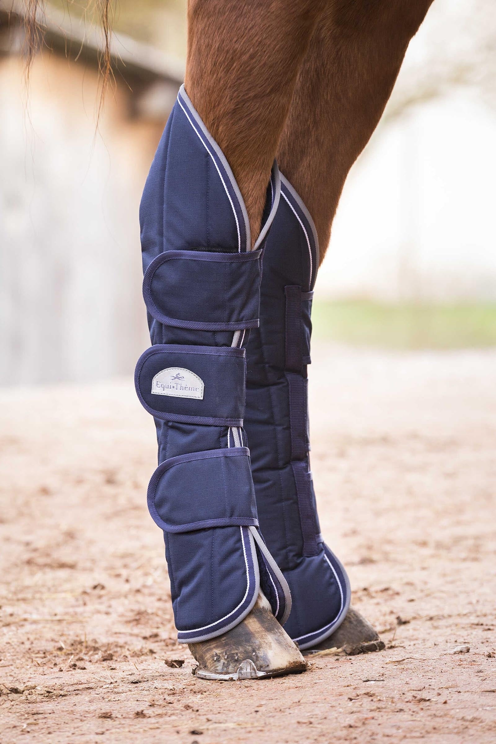 Equi Theme EQUITHÈME TYREX 600D Waterproof Transport Boots Leg & Hoof Protection