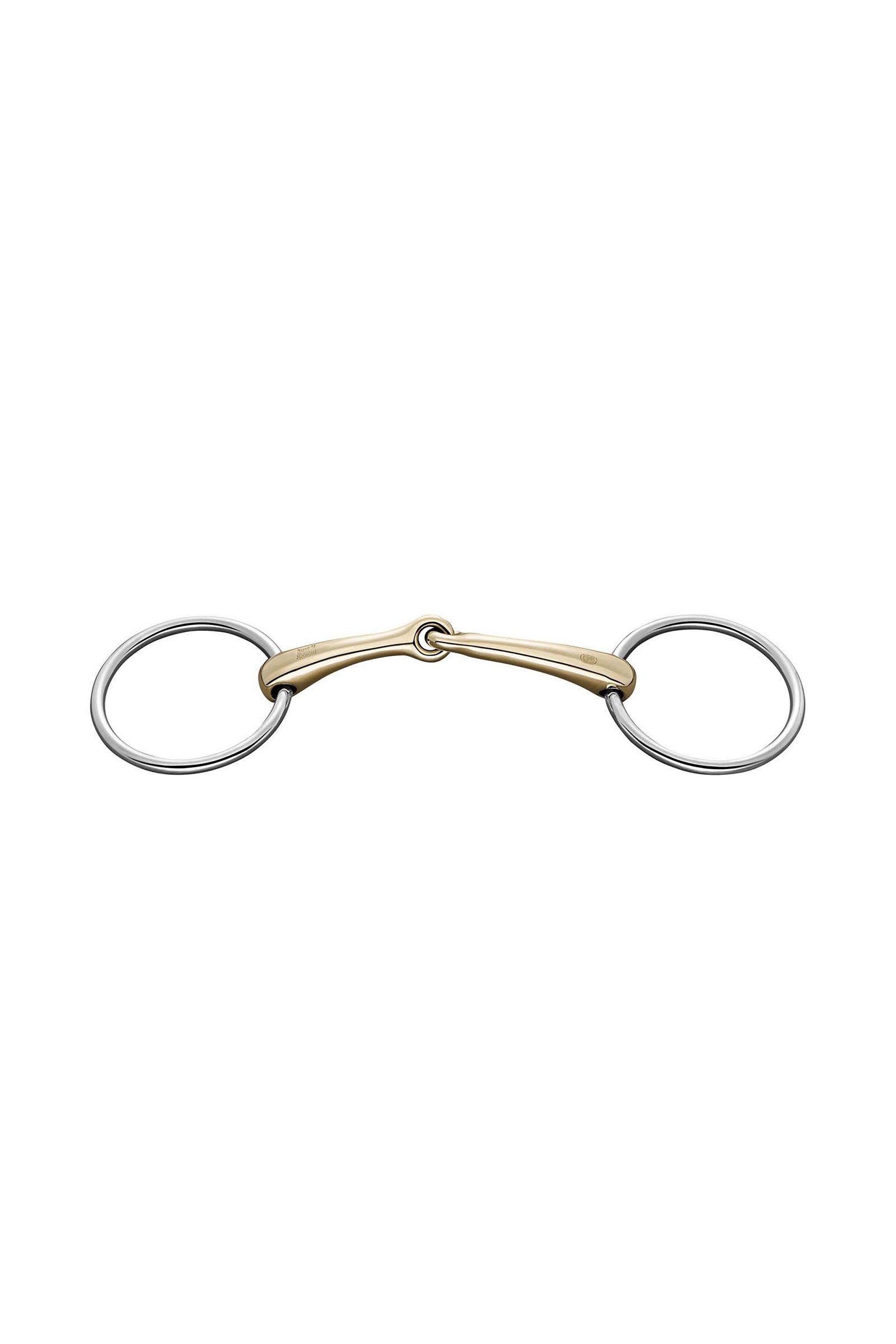 Sprenger Dynamic RS kroužkové udidlo, jednoduše lomené, 14 mm, Sensogan Horse Bits
