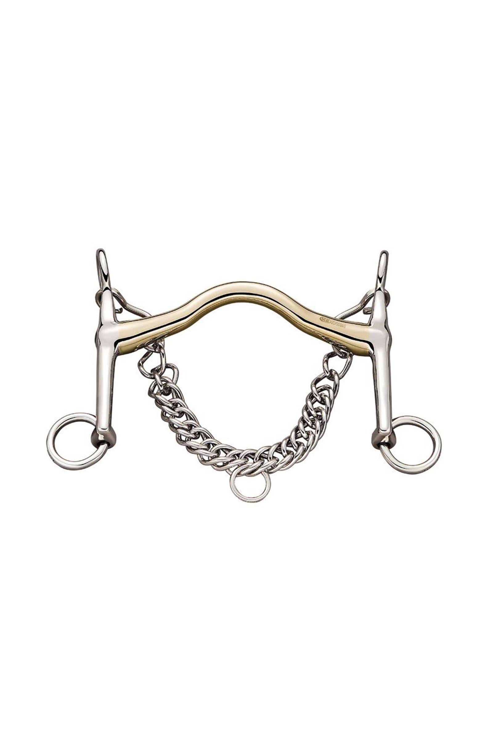 Sprenger Bemelmans pákové udidlo s jazykovou volností, 14 mm, 5 cm ramena, Sensogan Horse Bits