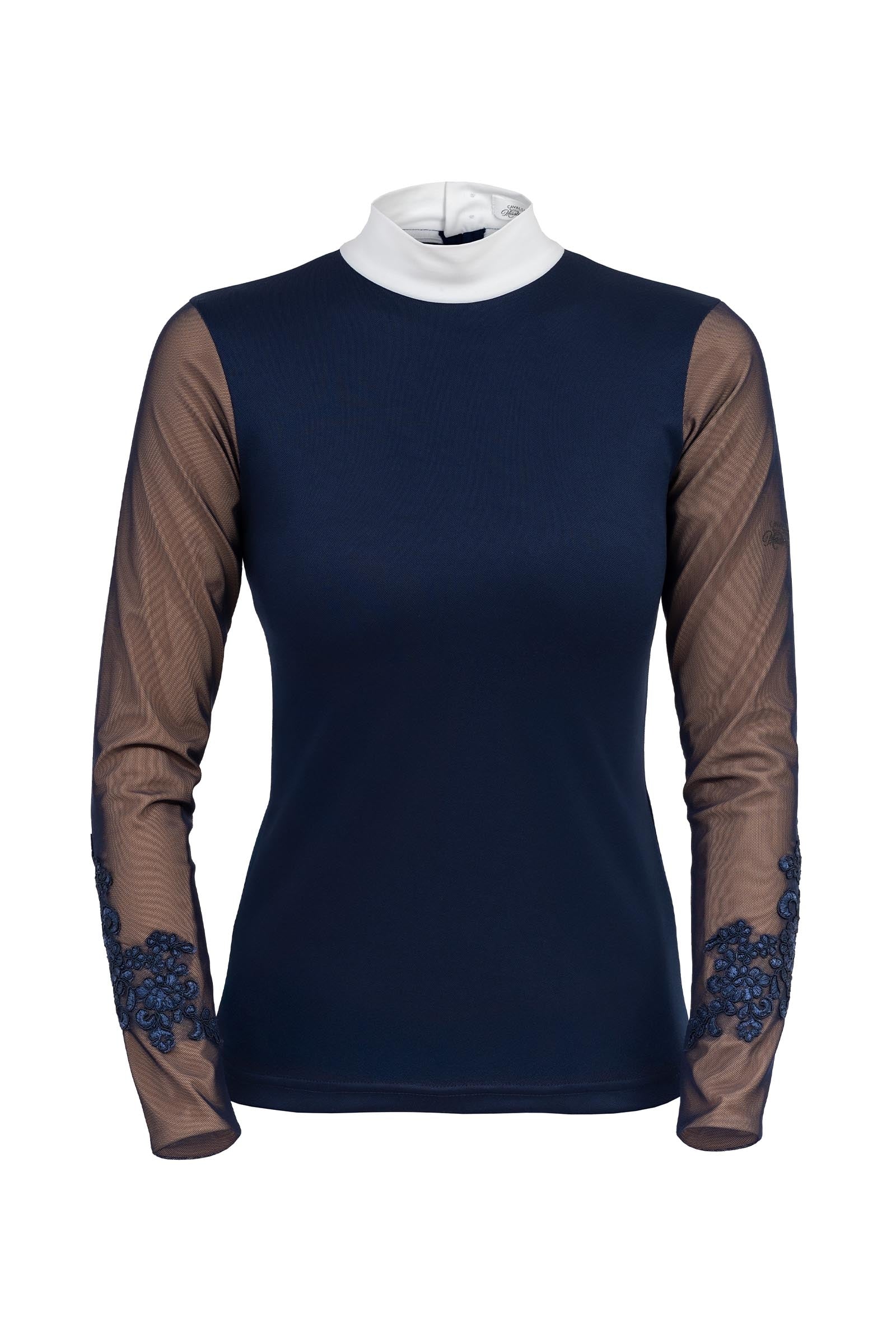 Cavalliera Riding Show Shirt Signature Sleeves, Women's W-Long Sleeve Women’s Riding Clothing