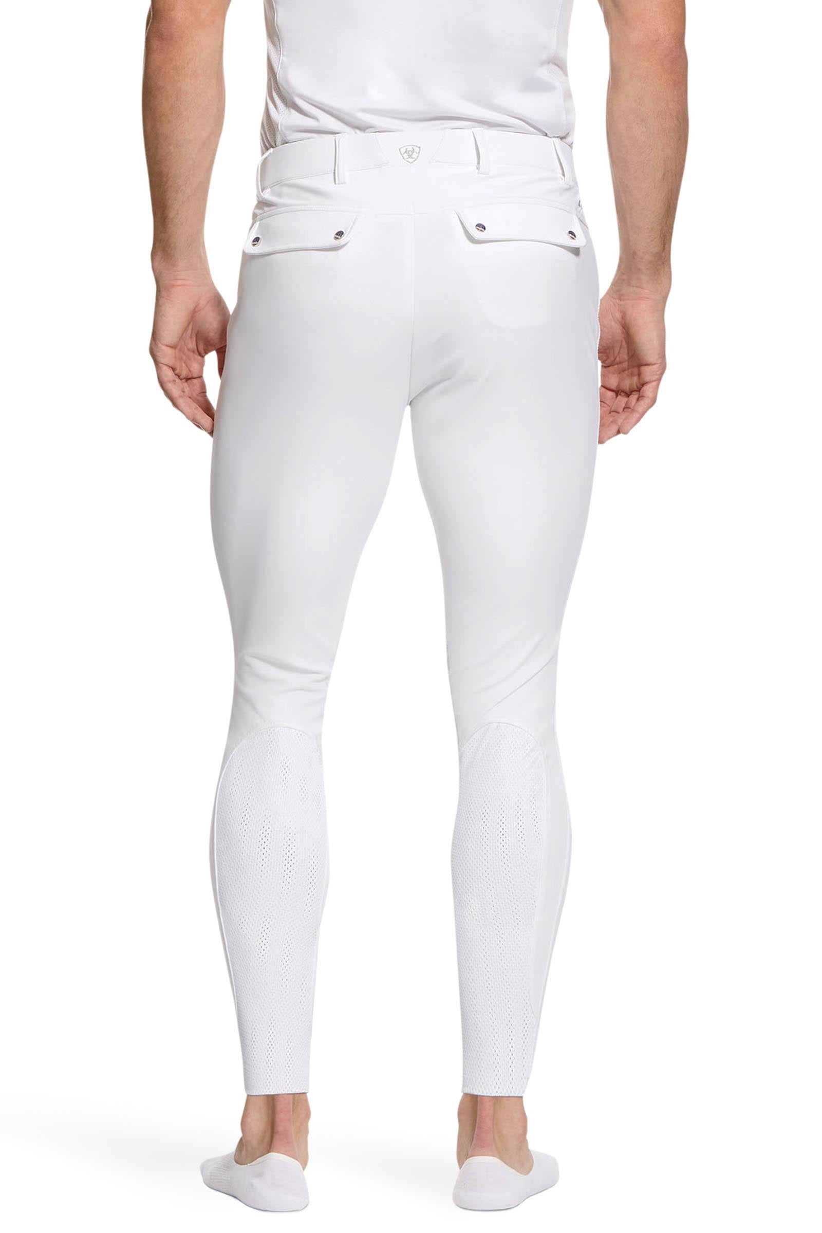 Ariat Pánské kalhotky Tri Factor Grip s náplastí na kolena Mens Riding Clothing